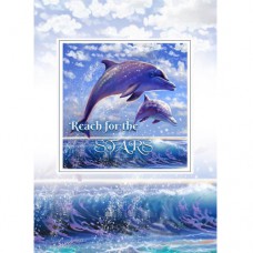 MAGNE-CARD GREETING CARD Dolphin Leap